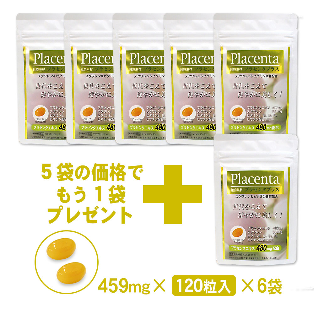 プラセンタプラス6袋