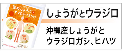 温めしょうがとめぐりのウラジロ